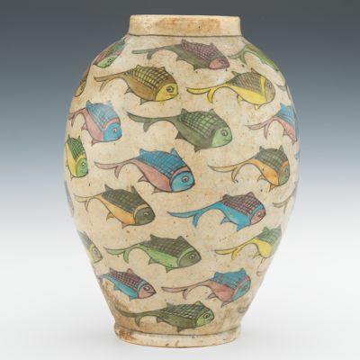 Persian Style Pottery Vase with 133df1