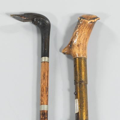 An Antique Walking Stick Dagger and