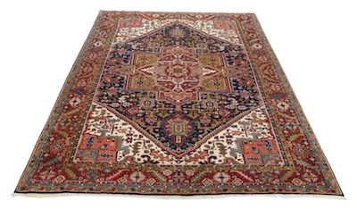 A Large Heriz Carpet Thick wool