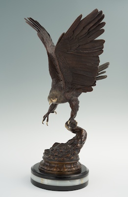 After Jules Moigniez A Bronze Eagle 133ef1