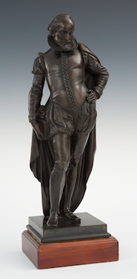 Cast Bronze Figure of William Shakespeare 133ef5