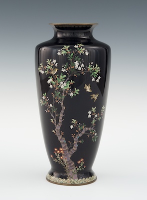 A Fine Cloisonne Vase In the Style 133f09