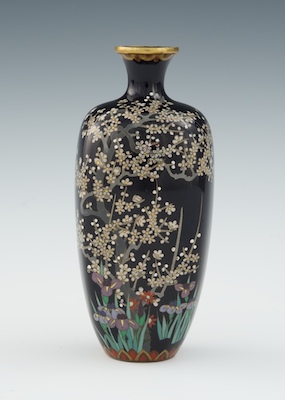 A Miniature Cloisonne Vase with