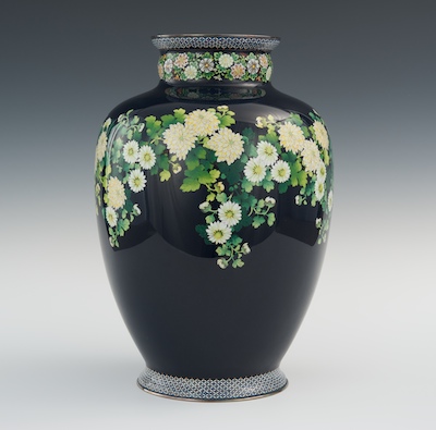 A Monumental Cloisonne Vase With 133f1f