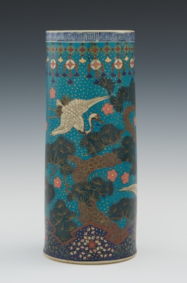 A Totai Cloisonne Sleeve Vase Early 133f5e
