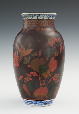 A Large Totai Baluster Vase Large 133f84