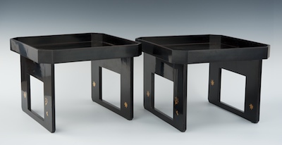 A Pair of Japanese Lacquer Stacking 133f9d