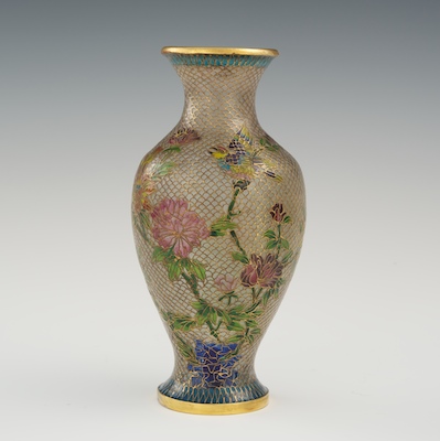 A Chinese Plique A Jour Vase Early 133fc2