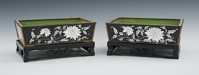 A Pair of Enameled Planters Chinese 133fd1