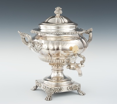 An Elaborate Regency Silver Plated