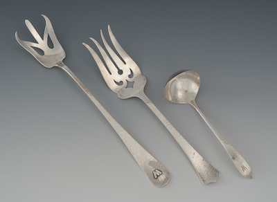 Three Sterling Silver Serving Utensils