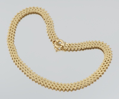An Italian 14k Gold Necklace 14k 134125