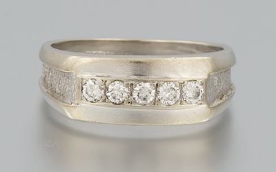 A Gentleman's Diamond Band 14k