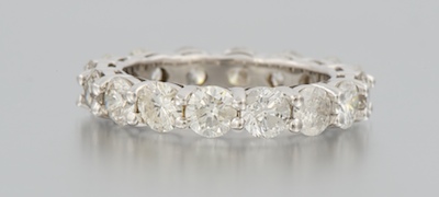 A Ladies' Diamond Eternity Band