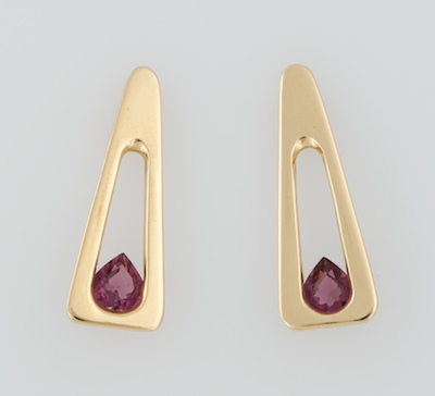 A Pair of Contemporary Amethyst