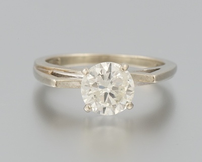 A Ladies Diamond Engagement Ring 1341c1