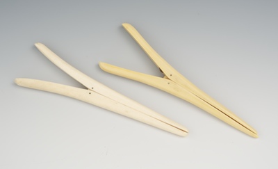 A Pair of Ivory Glove Stretchers