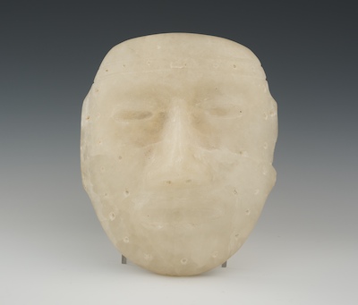 A Teotihuacan Style Alabaster Mask 134269