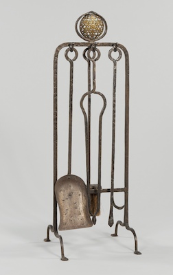 An Arts and Crafts Wrought Iron