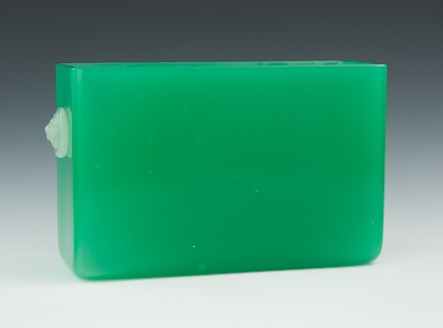 A Steuben Opalene Jade Green Glass 1342b1