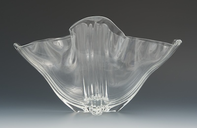 A Steuben "Grotesque" Clear Glass