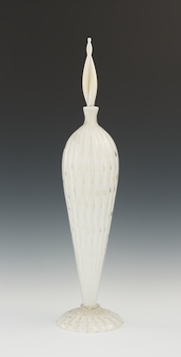 A Large Murano Glass Decanter With 1342d7