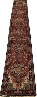 A Persian Heriz Long Runner Apprx.