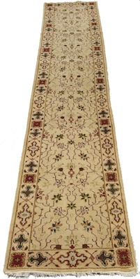 An Indian Agra Ivory Long Runner 13432a