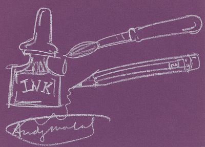 Andy Warhol (American 1928-1987) Ink