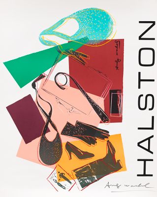 Andy Warhol (American 1928-1987) Halston.