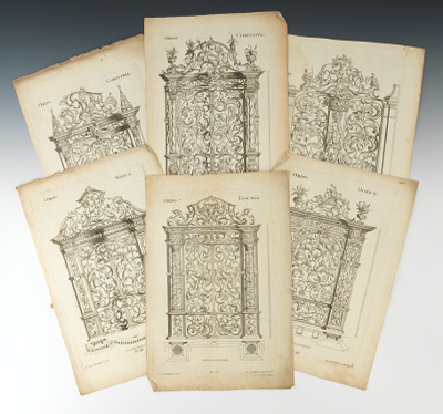 Six 18th Century Engravings or 1343d2
