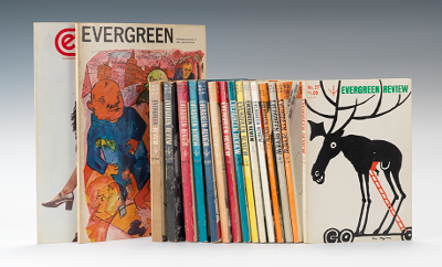 Evergreen Review; 17 Volumes New York: