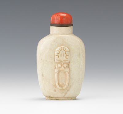 A Carved Opal Snuff Bottle with 134417