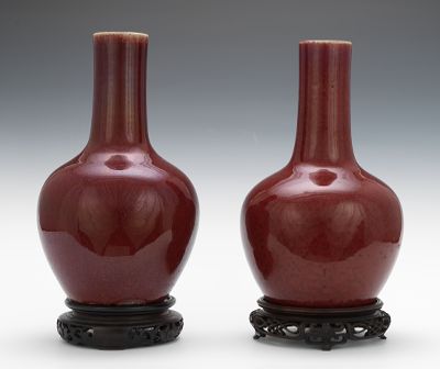 A Pair of Sange de Boeuf Vases 134448