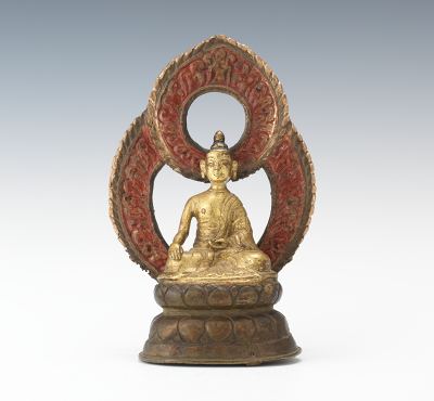 A Gilt Bronze Buddha Shakyamuni 13447d