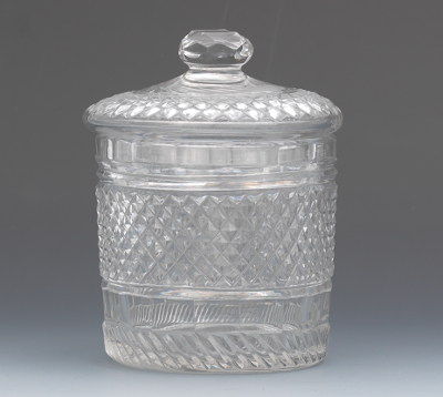 Waterford Honey Jar with Lid Clear