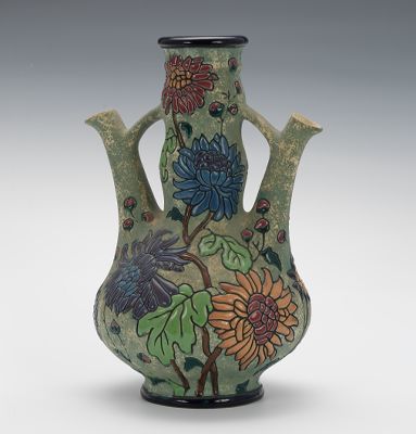 An Amphora Vase Made in Czechoslovakia 13450a