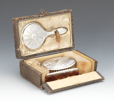 A Gentleman's Boxed Sterling Silver