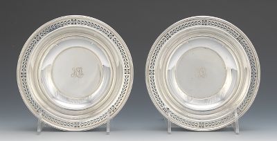 A Pair of Sterling Silver Bowls 134537