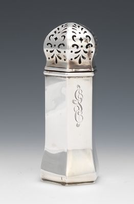 A Sterling Silver Muffineer by