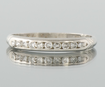 An Art Deco Platinum and Diamond