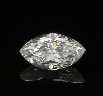 An Unmounted 0.70 Carat Marquis Cut