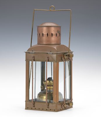 A Vintage Neptune Brass Lantern 1346e6