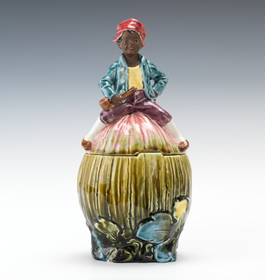 Black Americana Figural Majolica