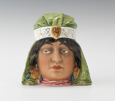 Mid-Eastern Figural Head of Woman