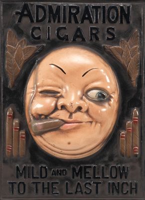 Admiration Cigars Plaster Plaque