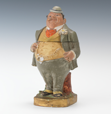 A Bourgeois Figural Tobacco Humidor 134800