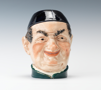 A Large Majolica Man s Head with 134826
