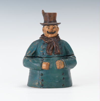 A Figural Coachman Tobacco Jar 134867