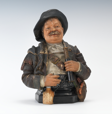 A Johann Maresch Waist-Up Figural Tobacco